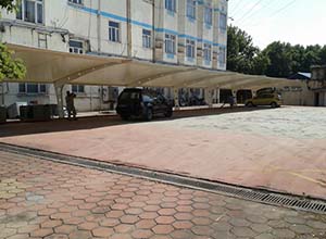 晉城<font color='red'>膜結(jié)構(gòu)車(chē)棚</font>【廠家直銷(xiāo)】晉城膜結(jié)構(gòu)停車(chē)棚,張拉膜車(chē)棚