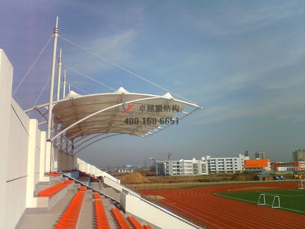 周口膜結(jié)構收費站設計施工案例