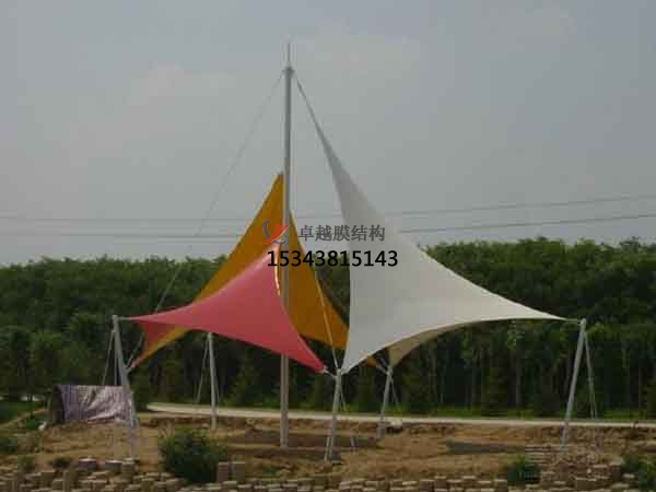 亳州張拉膜景觀遮陽(yáng)棚【生產(chǎn)銷售】 　　