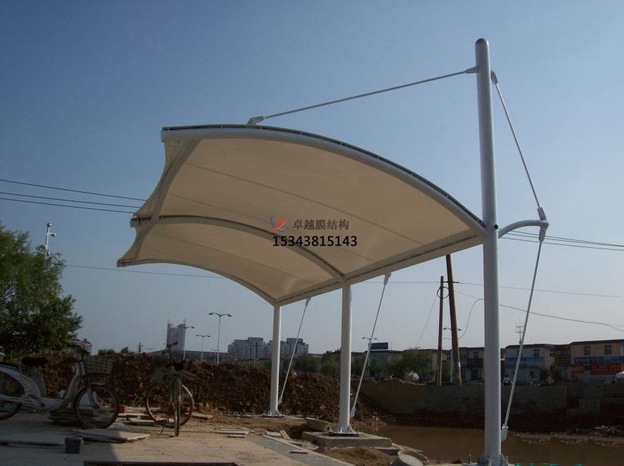日喀則市膜結(jié)構雨棚工程設計施工案例