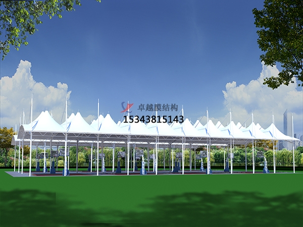 商丘膜結(jié)構體育館【設計施工】