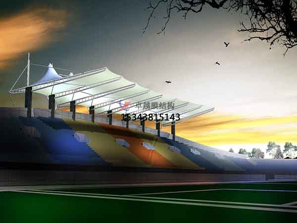 許昌<font color='red'>膜結(jié)構(gòu)看臺</font>/舞臺/主席臺【膜結(jié)構(gòu)設(shè)計】