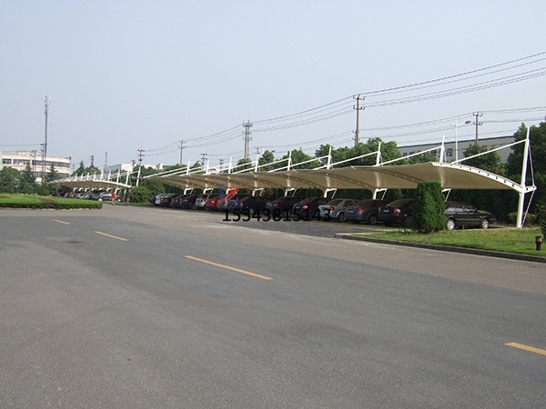 武功膜結構停車棚【生產(chǎn)銷售】遮陽棚雨棚