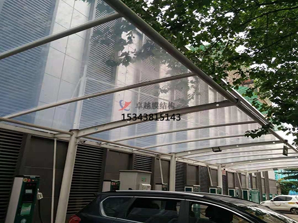 旬邑膜結構停車棚【生產(chǎn)銷售】遮陽棚雨棚
