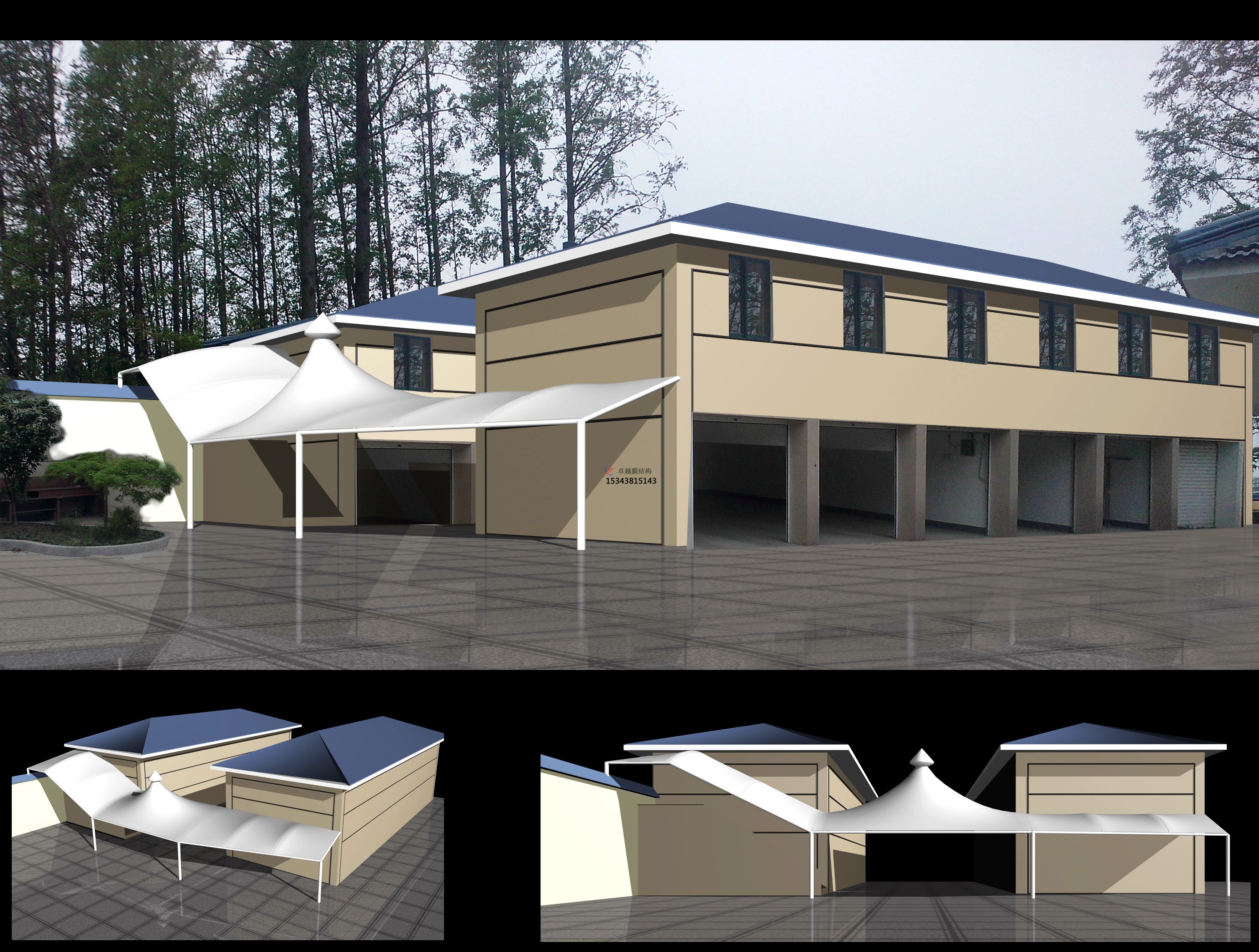 湘潭膜結(jié)構(gòu)景觀【張拉膜景觀】承包安裝<font color='red'>價格</font>