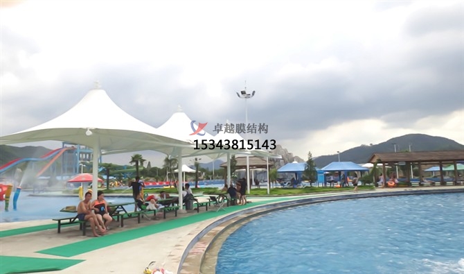 菏澤膜結(jié)構游樂場/水上樂園/造浪池/游泳池/兒童樂園遮陽棚廠家【膜結(jié)構設計】