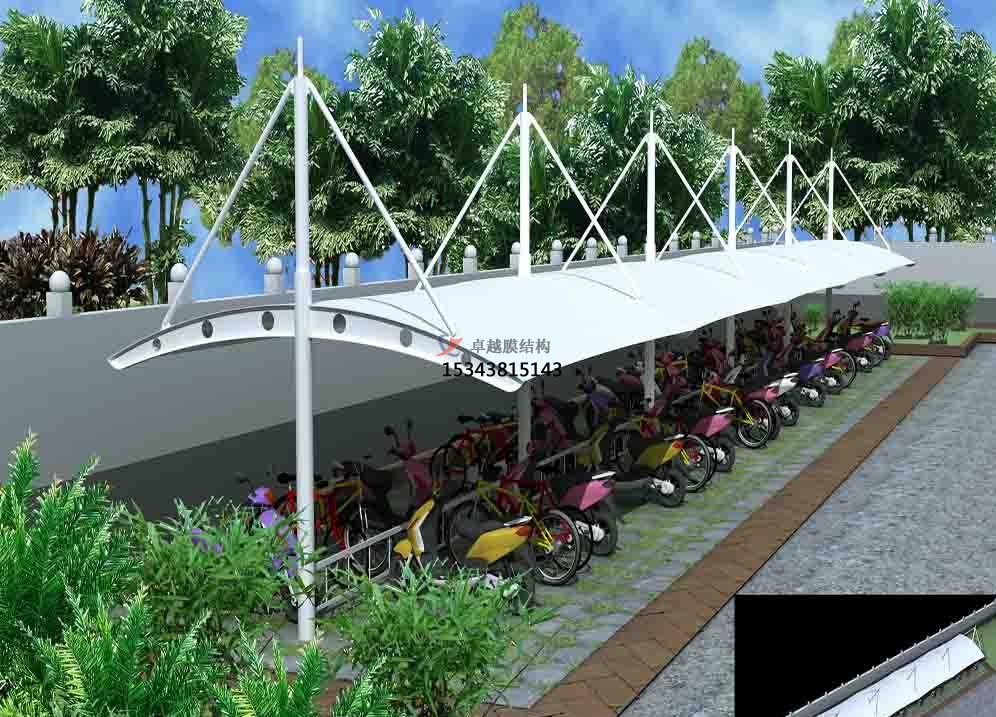 超經(jīng)典的<font color='red'>膜結(jié)構(gòu)車棚</font>效果圖！