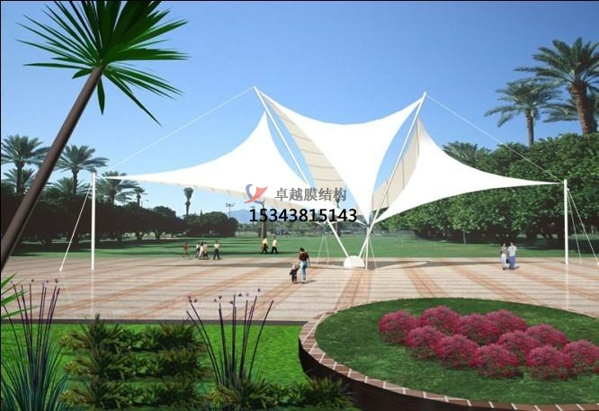 PTFE膜結(jié)構永久性建筑膜材特點