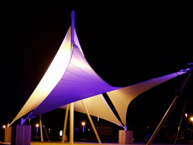 定制PVDF景觀膜結(jié)構(gòu)，開啟建筑個性化大門