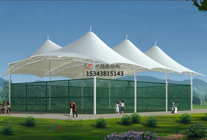  足球場(chǎng)膜結(jié)構(gòu)雨棚破損如何修復(fù)？