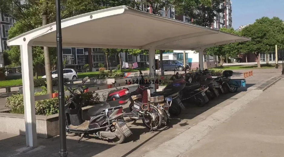 膜結(jié)構(gòu)自行車(chē)棚