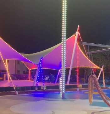 游樂場(chǎng)舞臺(tái)遮陽(yáng)棚