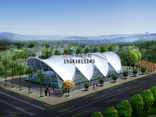 盤錦膜結(jié)構(gòu)公司【羽毛球場遮陽棚】盤錦<font color='red'>膜結(jié)構(gòu)廠家</font>