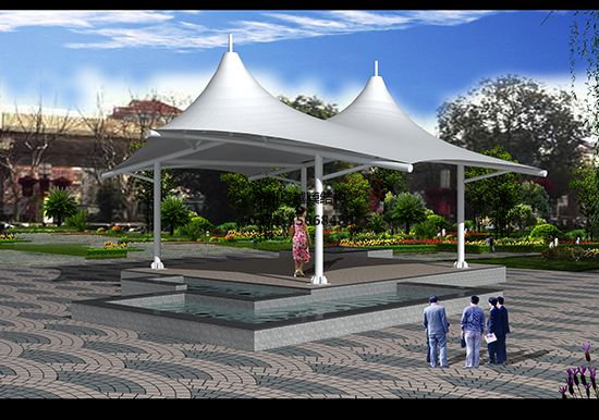 南陽市鄧州縣人民醫(yī)院六角景觀膜