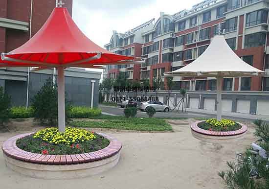 漯河張拉膜籃球場遮陽棚生產(chǎn)廠家設(shè)計施工【漯河職業(yè)技術(shù)學院張拉膜籃球場遮陽棚】等項目