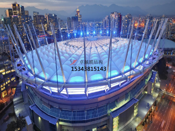 鎮(zhèn)江膜結(jié)構(gòu)公司【體育場看臺(tái)雨棚】鎮(zhèn)江<font color='red'>膜結(jié)構(gòu)廠家</font>