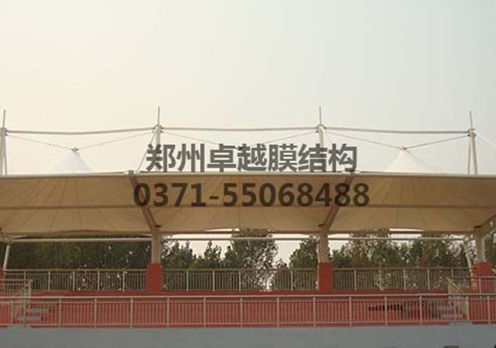 石家莊<font color='red'>膜結(jié)構(gòu)看臺(tái)</font>/舞臺(tái)【石家莊人民醫(yī)學(xué)高等?？茖W(xué)校等】工程設(shè)計(jì)施工案例