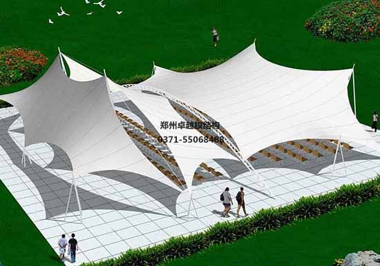 西安市張拉膜景觀設(shè)計施工案例