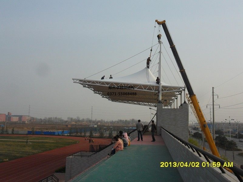 膜結構出入口是如何安裝的？