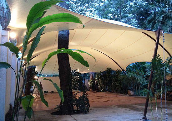 主席臺膜結(jié)構(gòu)的荷載分析