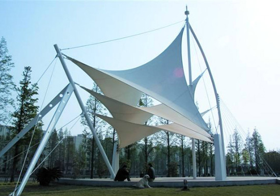 膜結(jié)構(gòu)自行車(chē)車(chē)棚